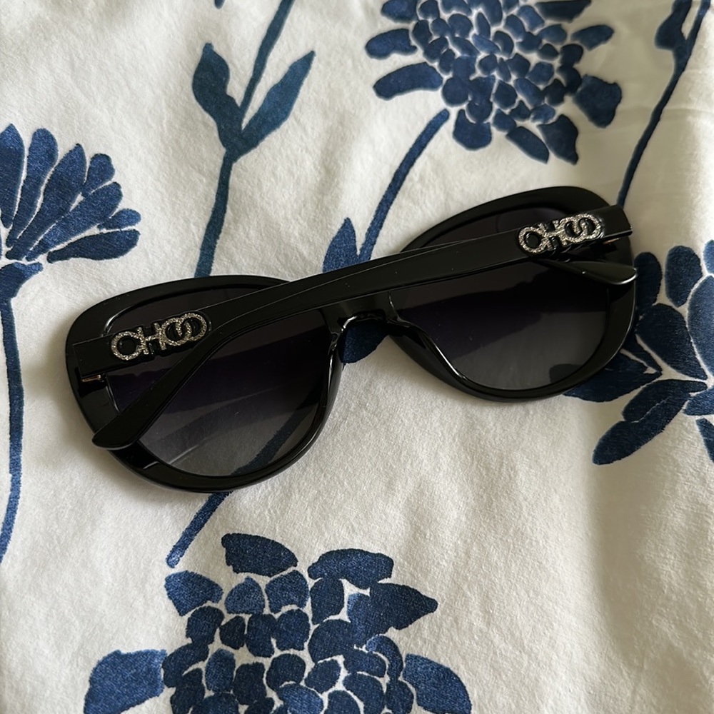 Black Jimmy Choo Sunglasses - Picture 2 of 6